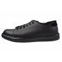 Pantofi barbati casual din piele naturala, negru, maro - 408SN